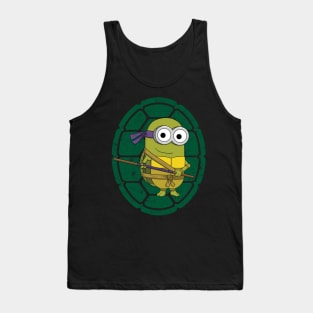 Minion Turtle Donatello Tank Top